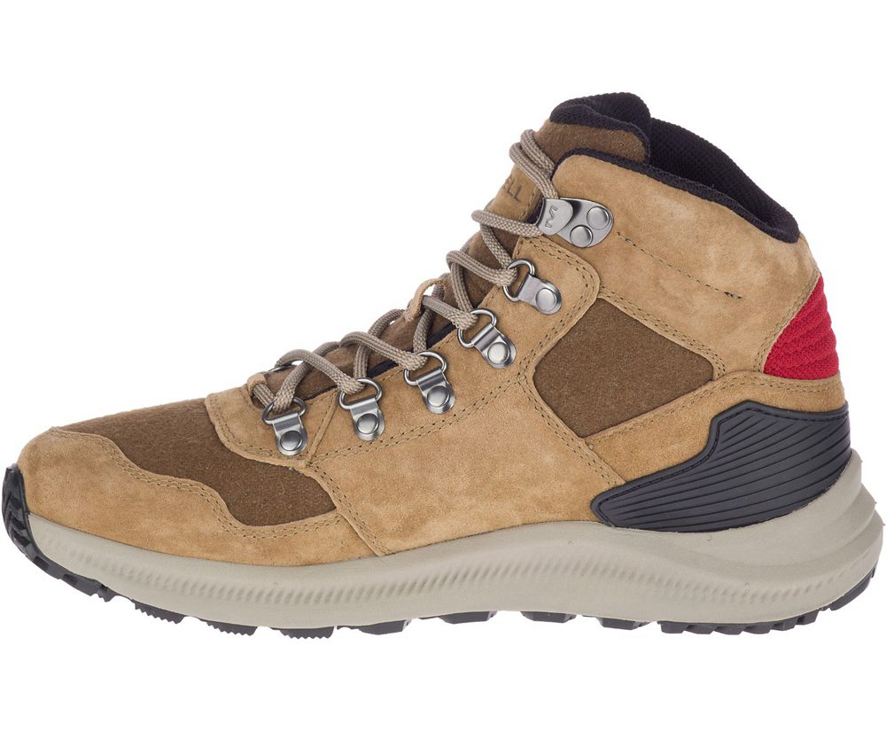 Botas Senhora - Merrell Ontario 85 Wool Mid Waterproof - Marrom - MKT531690